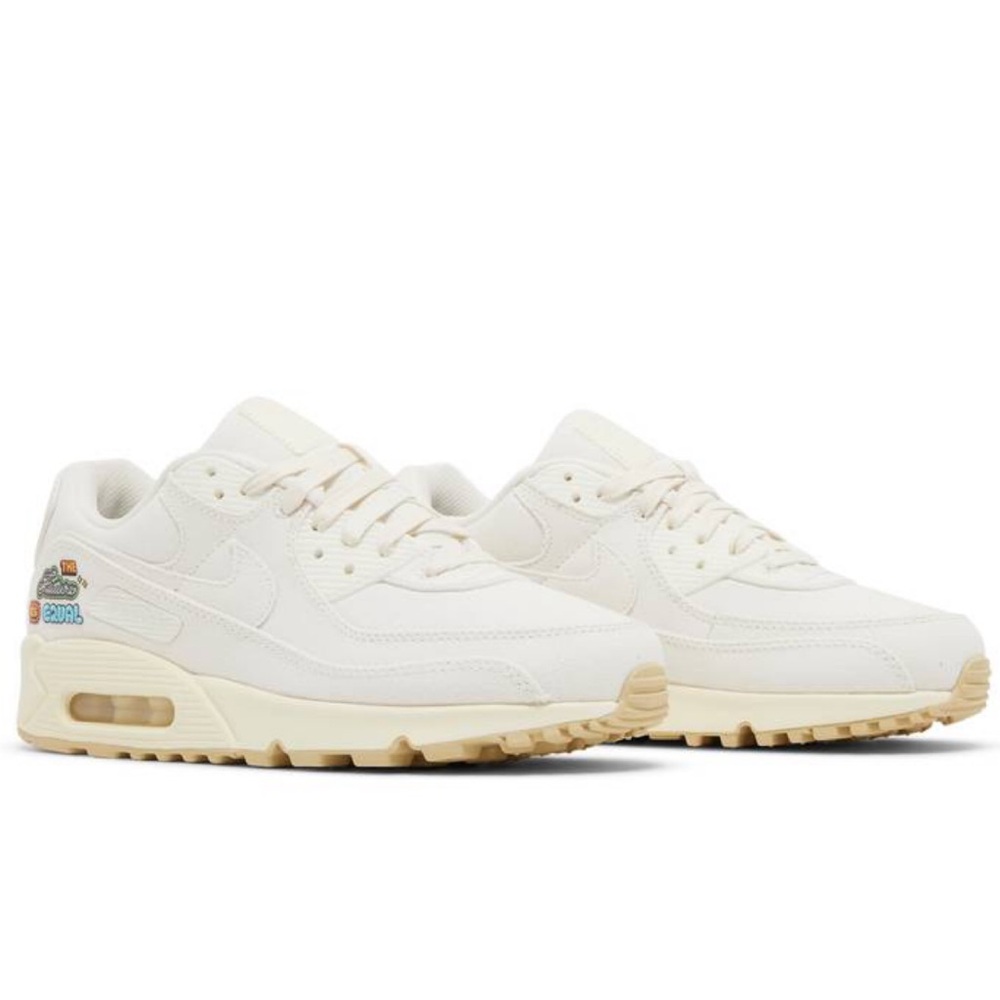Nike Men’s Air Max 90 SE
Sail/Cashmere/Team Gold/
Sneakers
Style FD0867-133 - Picture 2 of 16